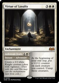 Virtue of Loyalty — Wilds of Eldraine