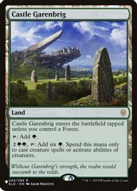 Castle Garenbrig — The List Reprints