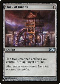 Clock of Omens — The List Reprints