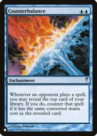 Counterbalance — The List Reprints