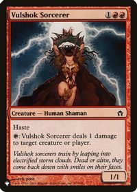 Vulshok Sorcerer — The List Reprints