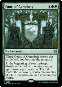 Court of Garenbrig — Commander: Wilds of Eldraine