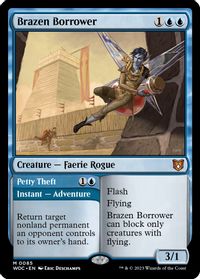 Brazen Borrower — Commander: Wilds of Eldraine