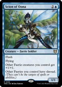 Scion of Oona — Commander: Wilds of Eldraine