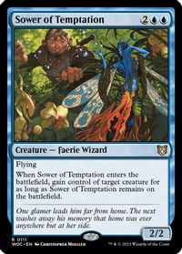 Sower of Temptation — Commander: Wilds of Eldraine