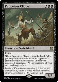 Puppeteer Clique — Commander: Wilds of Eldraine