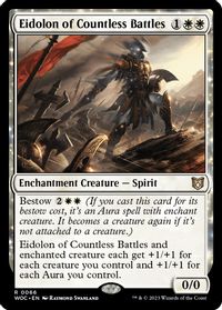 Eidolon of Countless Battles — Commander: Wilds of Eldraine
