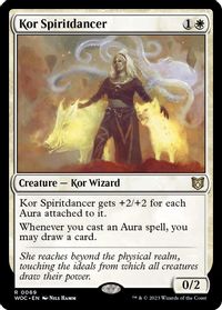 Kor Spiritdancer — Commander: Wilds of Eldraine