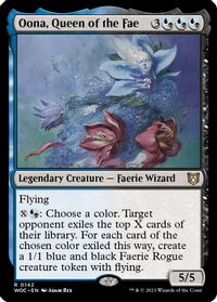 Oona, Queen of the Fae — Commander: Wilds of Eldraine