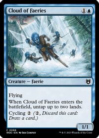 Cloud of Faeries — Commander: Wilds of Eldraine