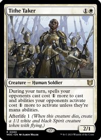 Tithe Taker — Commander: Wilds of Eldraine