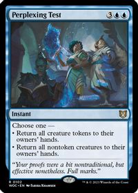 Perplexing Test — Commander: Wilds of Eldraine