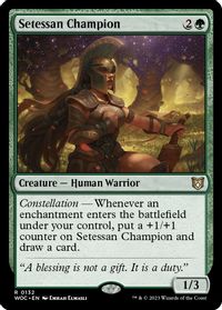 Setessan Champion — Commander: Wilds of Eldraine