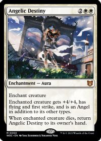 Angelic Destiny — Commander: Wilds of Eldraine