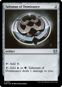 Talisman of Dominance — Commander: Wilds of Eldraine