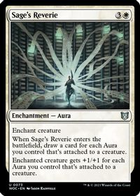 Sage's Reverie — Commander: Wilds of Eldraine