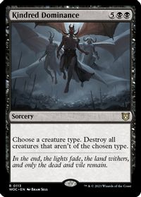 Kindred Dominance — Commander: Wilds of Eldraine