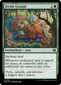 Fertile Ground — Commander: Wilds of Eldraine