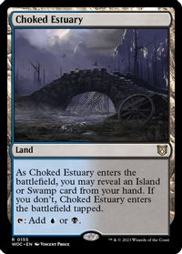 Choked Estuary — Commander: Wilds of Eldraine