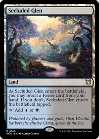 Secluded Glen — Commander: Wilds of Eldraine