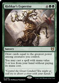 Rishkar's Expertise — Commander: Wilds of Eldraine