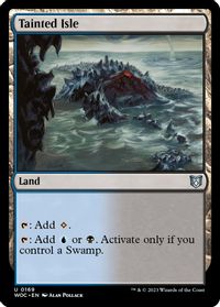 Tainted Isle — Commander: Wilds of Eldraine
