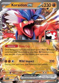 Koraidon ex — Prize Pack Series Cards