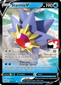 Starmie V — Prize Pack Series Cards