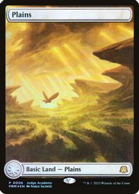 Plains - Full Art (0006) — Judge Promos