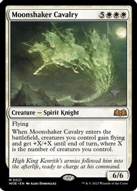 Moonshaker Cavalry — Promo Pack: Wilds of Eldraine