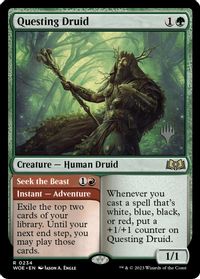 Questing Druid — Promo Pack: Wilds of Eldraine
