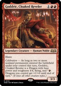 Goddric, Cloaked Reveler — Prerelease Cards