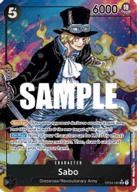 Sabo (Alternate Art) — Kingdoms of Intrigue