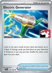 Electric Generator — Prize Pack Series Cards