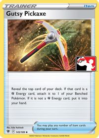 Gutsy Pickaxe — Prize Pack Series Cards