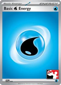 Basic Water Energy - 003 — Prize Pack Series Cards