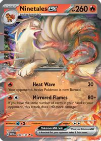 Ninetales ex - 038/165 — SV: Scarlet & Violet 151