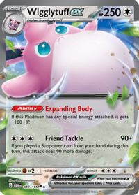 Wigglytuff ex - 040/165 — SV: Scarlet & Violet 151