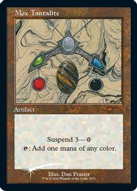 Mox Tantalite (Retro Frame) (Foil Etched) — Secret Lair Drop Series