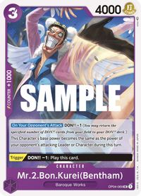 Mr.2.Bon.Kurei (Bentham) — Kingdoms of Intrigue