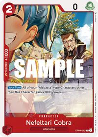 Nefeltari Cobra — Kingdoms of Intrigue Pre-Release Cards