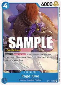 Page One — Kingdoms of Intrigue Pre-Release Cards