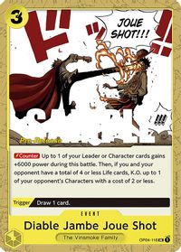 Diable Jambe Joue Shot — Kingdoms of Intrigue Pre-Release Cards