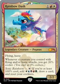 Rainbow Dash — Secret Lair Drop Series
