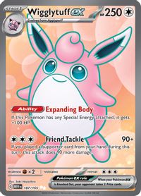 Wigglytuff ex - 187/165 — SV: Scarlet & Violet 151