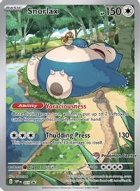 Snorlax - 051 (Pokemon Center Exclusive) — SV: Scarlet & Violet Promo Cards