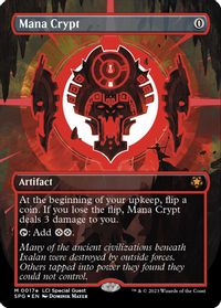 Mana Crypt (0017e) (Borderless) — Special Guests
