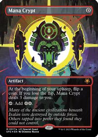Mana Crypt (0017a) (Borderless) — Special Guests