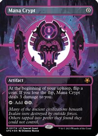 Mana Crypt (0017d) (Borderless) — Special Guests