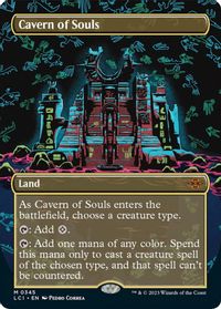 Cavern of Souls (0345) (Borderless) — The Lost Caverns of Ixalan